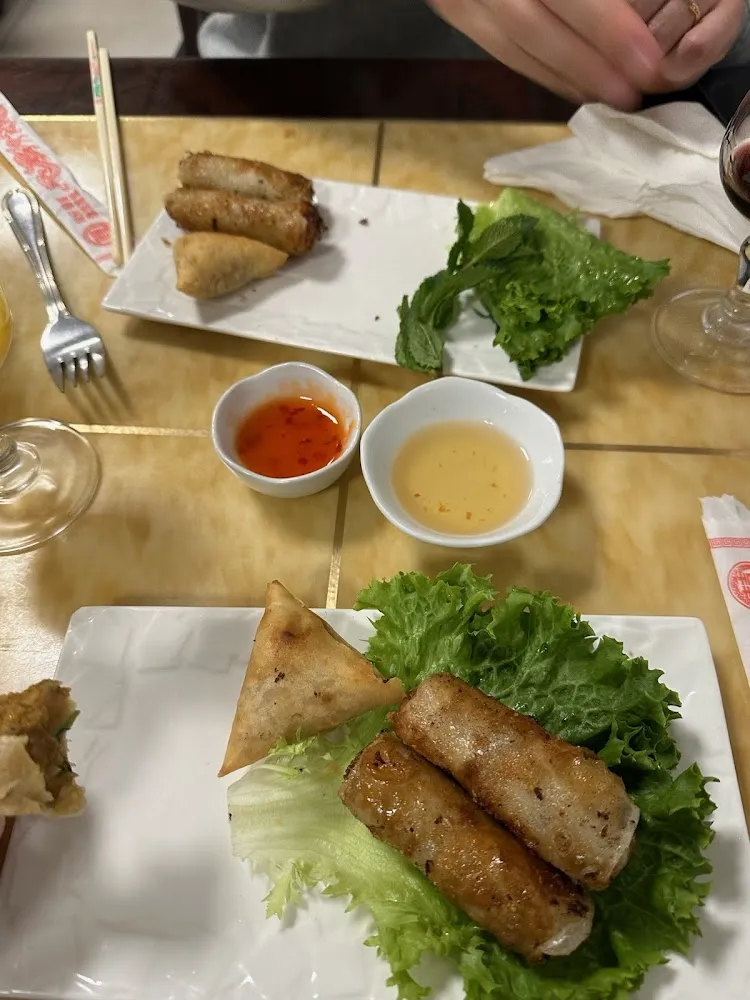 Samossa Viande Et Nems Au Poulet